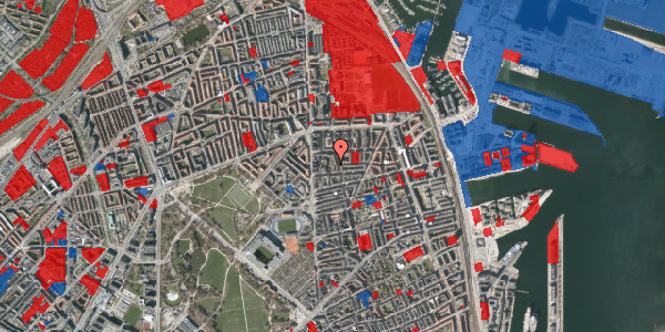 Jordforureningskort på Koldinggade 13, 3. th, 2100 København Ø