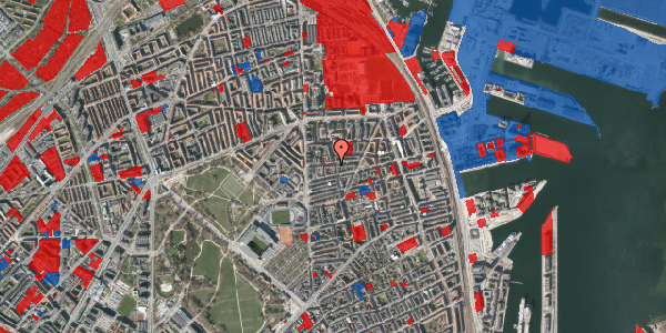 Jordforureningskort på Koldinggade 16, st. th, 2100 København Ø