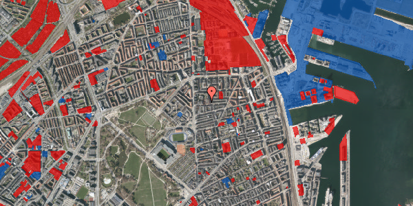 Jordforureningskort på Koldinggade 17, st. th, 2100 København Ø