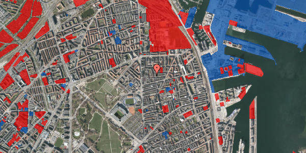 Jordforureningskort på Koldinggade 21, st. , 2100 København Ø