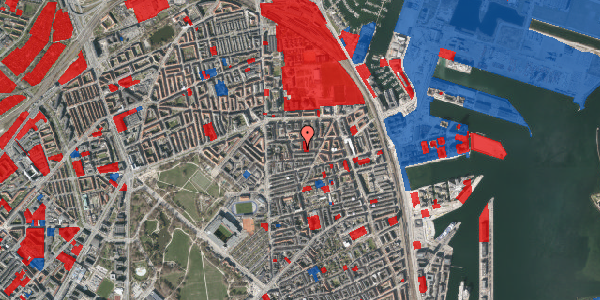 Jordforureningskort på Korsørgade 5, 4. th, 2100 København Ø