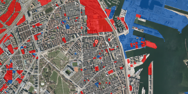 Jordforureningskort på Korsørgade 8, 3. 2, 2100 København Ø