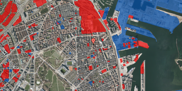 Jordforureningskort på Korsørgade 19, 3. th, 2100 København Ø