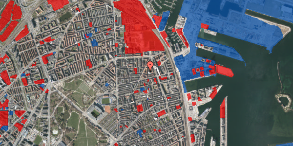 Jordforureningskort på Korsørgade 33, 2. th, 2100 København Ø