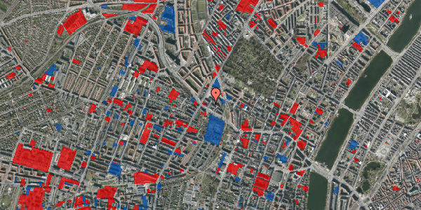 Jordforureningskort på Krügersgade 1, 2. th, 2200 København N