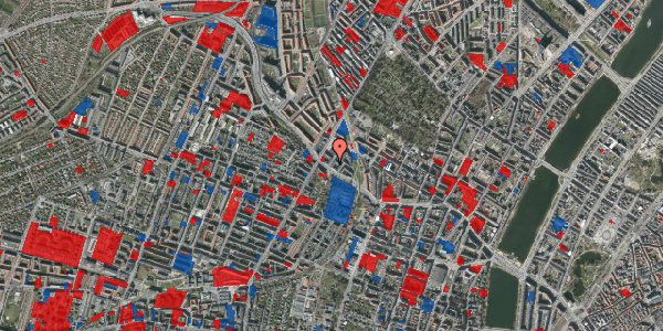 Jordforureningskort på Krügersgade 5, 4. tv, 2200 København N