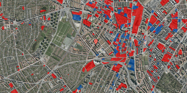 Jordforureningskort på Kærsangervej 20, 1. th, 2400 København NV