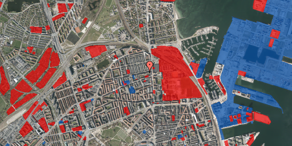 Jordforureningskort på Landskronagade 3C, st. 1, 2100 København Ø