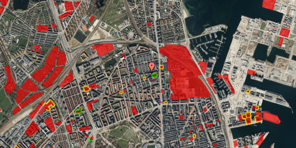 Jordforureningskort på Landskronagade 9A, 1. , 2100 København Ø