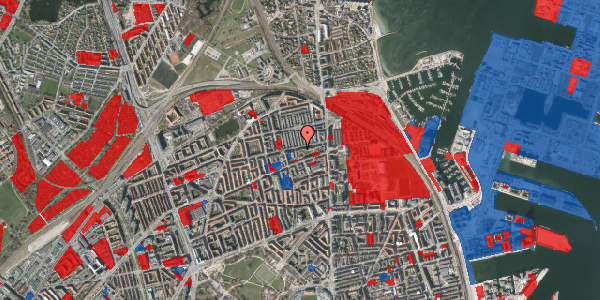 Jordforureningskort på Landskronagade 11, st. 1, 2100 København Ø