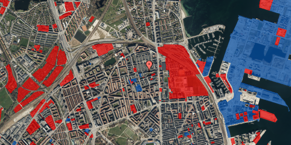 Jordforureningskort på Landskronagade 11, 3. tv, 2100 København Ø