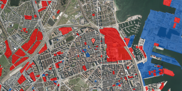 Jordforureningskort på Landskronagade 13, st. th, 2100 København Ø