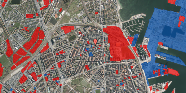 Jordforureningskort på Landskronagade 19A, 1. th, 2100 København Ø