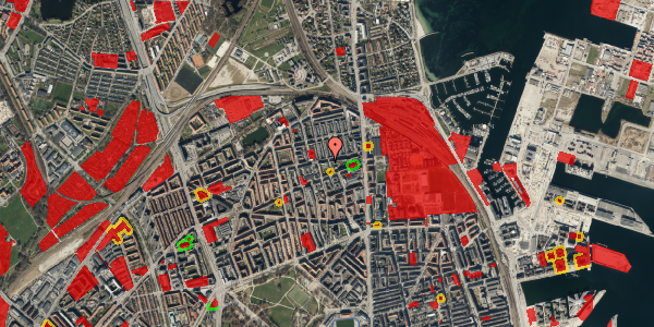 Jordforureningskort på Landskronagade 21, 4. th, 2100 København Ø