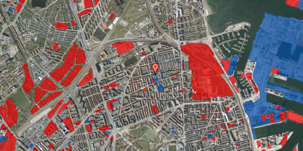 Jordforureningskort på Landskronagade 39, 2. tv, 2100 København Ø