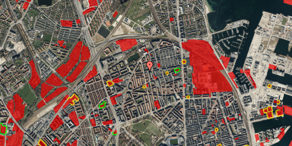 Jordforureningskort på Landskronagade 47, 1. th, 2100 København Ø