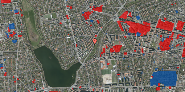 Jordforureningskort på Langdraget 1, 2. th, 2720 Vanløse