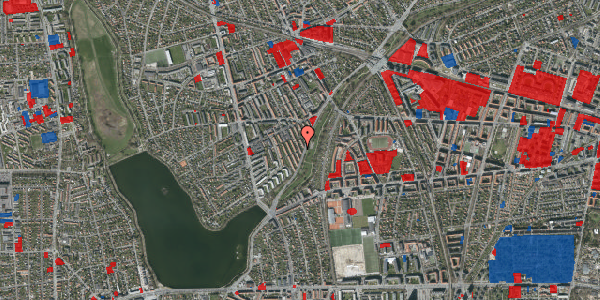 Jordforureningskort på Langdraget 5, 1. th, 2720 Vanløse