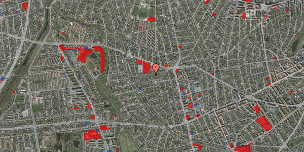 Jordforureningskort på Lerchenborgvej 6, 2720 Vanløse