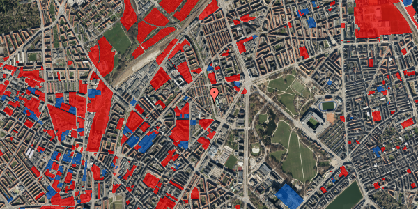 Jordforureningskort på Lersø Parkallé 33, 1. th, 2100 København Ø