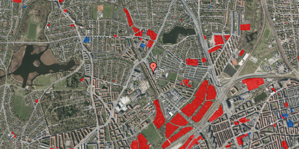 Jordforureningskort på Lersø Parkallé 153, 1. th, 2100 København Ø