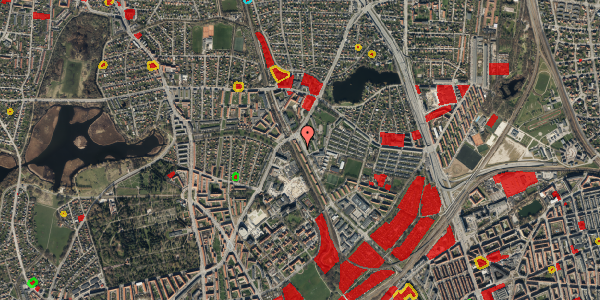 Jordforureningskort på Lersø Parkallé 167, 1. th, 2100 København Ø