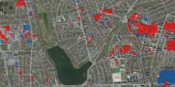 Jordforureningskort på Linde Allé 58, 3. th, 2720 Vanløse