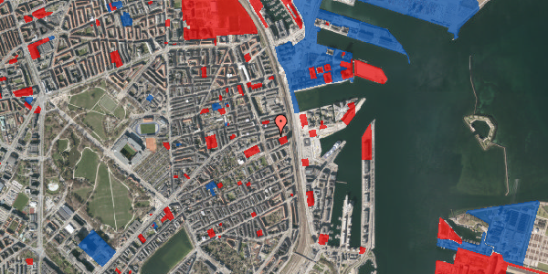 Jordforureningskort på Lindenovsgade 9, st. tv, 2100 København Ø