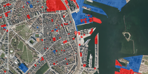 Jordforureningskort på Lindenovsgade 19, 4. th, 2100 København Ø