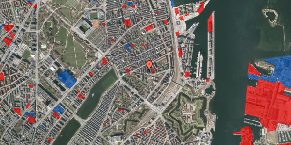 Jordforureningskort på Lipkesgade 3, 3. th, 2100 København Ø
