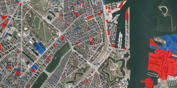 Jordforureningskort på Lipkesgade 4, 1. , 2100 København Ø