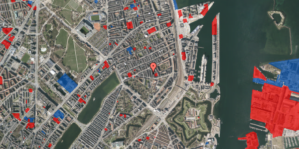 Jordforureningskort på Lipkesgade 6, 4. mf, 2100 København Ø