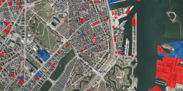 Jordforureningskort på Lipkesgade 19, 1. tv, 2100 København Ø