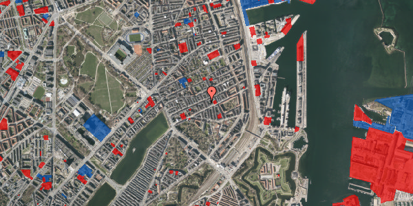 Jordforureningskort på Lipkesgade 22, 4. th, 2100 København Ø