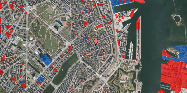 Jordforureningskort på Lipkesgade 23, 5. tv, 2100 København Ø