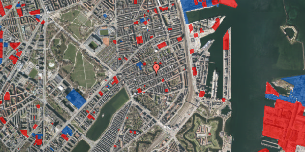 Jordforureningskort på Lipkesgade 25, 3. 4, 2100 København Ø