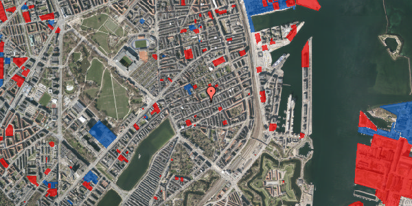Jordforureningskort på Lipkesgade 25, 4. 1, 2100 København Ø