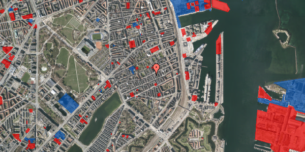 Jordforureningskort på Livjægergade 37, 4. th, 2100 København Ø