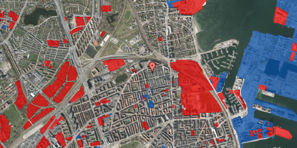 Jordforureningskort på H.C. Lumbyes Gade 54, 2100 København Ø
