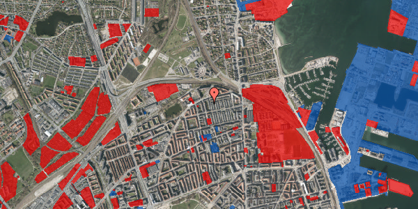 Jordforureningskort på H.C. Lumbyes Gade 55, 2100 København Ø