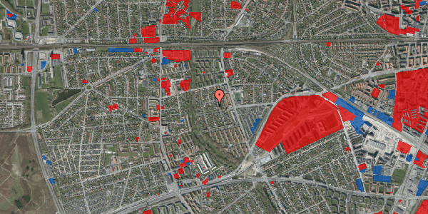 Jordforureningskort på Lykkebovej 42, 2500 Valby