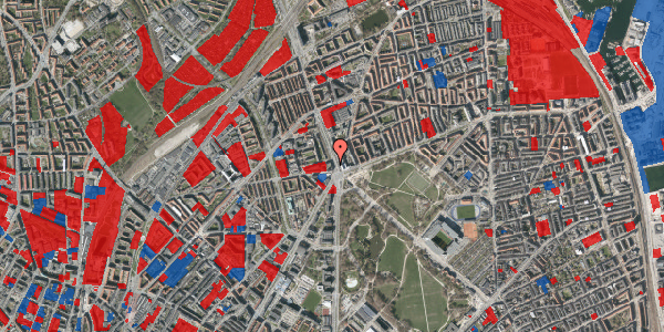 Jordforureningskort på Lyngbyvej 3, 1. th, 2100 København Ø