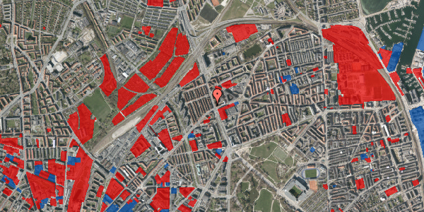 Jordforureningskort på Lyngbyvej 47, 2100 København Ø