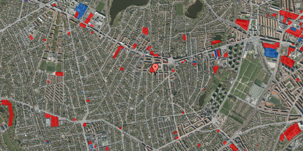 Jordforureningskort på Lystrupvej 23, st. , 2700 Brønshøj