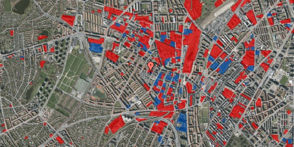 Jordforureningskort på Lærkevej 13, st. , 2400 København NV