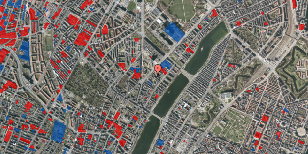 Jordforureningskort på Læssøesgade 20, 1. th, 2200 København N