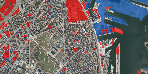 Jordforureningskort på Løgstørgade 5, 3. th, 2100 København Ø