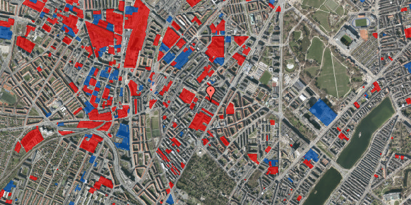 Jordforureningskort på P.D. Løvs Allé 11, 1. , 2200 København N