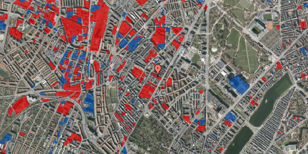 Jordforureningskort på P.D. Løvs Allé 12, 2. th, 2200 København N