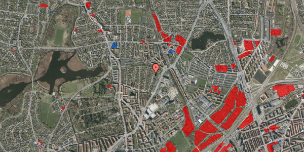 Jordforureningskort på Magdelonevej 21, 2400 København NV